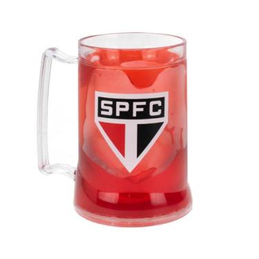 Imagem de Caneca Gel Isolante Térmico 400ml - São Paulo SPFC - Mileno