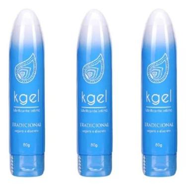 Imagem de 3 lubrificante íntimo tradicional kgel 80g