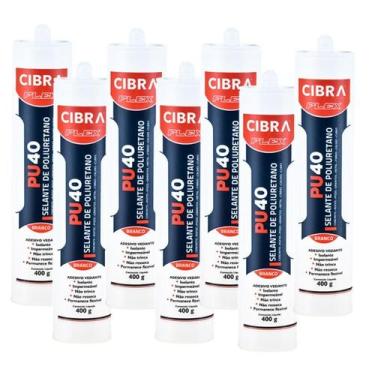 Imagem de Cola Pu 40 Cibra Cinza e Branco, Cinza