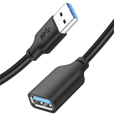 Imagem de Cabo CableTime Extensor Extensão USB 3.0 Macho x Fêmea 1m