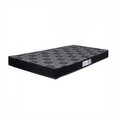 Imagem de Colchão Solteiro Espuma D23 Pro Confort  88x188x12cm Preto Preto Helle