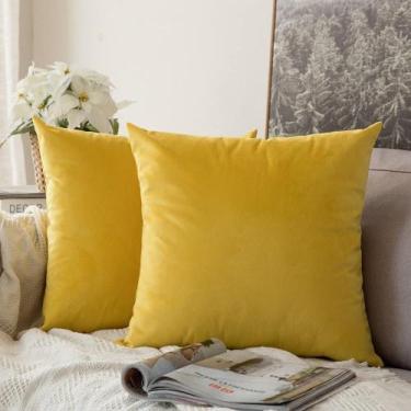 Imagem de Capa de Almofada Suede Animalle 40x40cm Ouro - FASTLAR