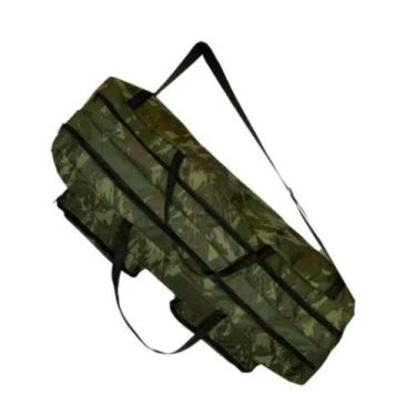 Imagem de Porta Bolsa Para Varas/Traia de Pesca - Duplo Ziper - Mazza, Verde
