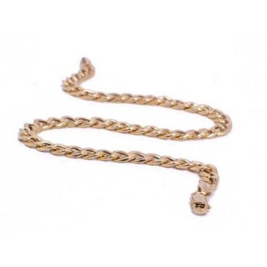 Imagem de Pulseira Masculina Grumet De Ouro 18k Fecho Mosquetão - RD Magazine