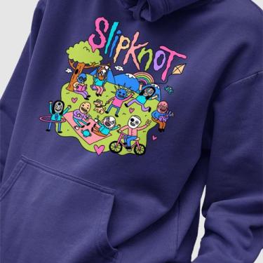 Imagem de Blusa Moletom Genuine Grit Masculino Estampado Algodão 30.1 Slipknot, 