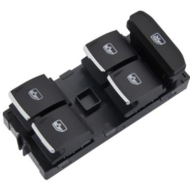 Imagem de ZAPOSTS Interruptor Master Power Window serve para VW Volkswagen Golf GTI MK7 2014-2017. Interruptores de controle lateral do motorista OE: 5G0959857C 5GG959857A