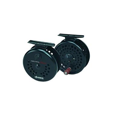 Imagem de Okuma Molinete de alumínio fundido Sierra, 7/8 WT. Preto