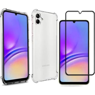 Imagem de Kit Capa Case Anti Impacto Para Samsung Galaxy A05 + Pelicula 3d - Pho