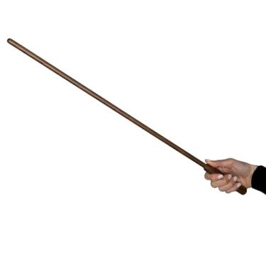 Imagem de Roomsacred Bengala de madeira maciça precisão ferramenta disciplina chicote cavalo equestrismo cultura para entusiastas sérios 65 cm