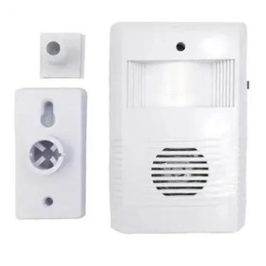 Imagem de Sensor De Presença Sem Fio Campainha Anunciador Sonoro - ALLIGHT