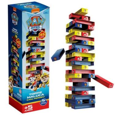 Imagem de Jogo Torre Maluca Caiu, Perdeu! Patrulha Canina 04395 Grow