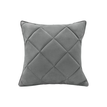Imagem de Almofada Decorativa Nina Matelassê 48x48 Veludo - SSX Multicoisas - Sp