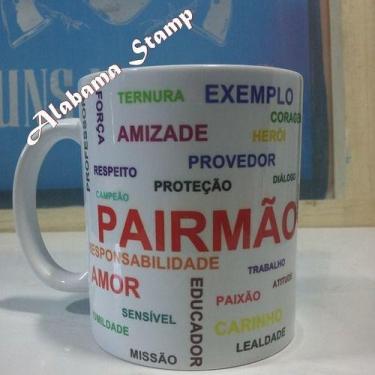 Imagem de Caneca Branca Pairmão Pai E Irmão Feliz Dia Dos Pais Frases - Alabama 
