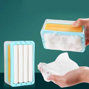 Imagem de Saboneteira De Espuma Com Suporte A Mão Multifuncional Para Armazename