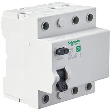 Imagem de Interruptor Diferencial Ez9 3P 80A 30Ma Ez9R33380, Schneider Electric, Branco