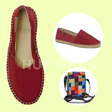 Imagem de Kit Alpargata + Shoulder Bag Havaianas Tradicional Feminino e Masculin