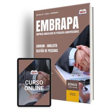 Imagem de Apostila EMBRAPA 2024 - Comum - Analista - Gestão de Pessoas - Área 9