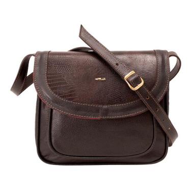 Imagem de Bolsa Transversal em Couro Artlux 8031, Cafe