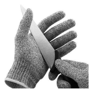 Imagem de Par Luva Anti Corte Resistente Profissional Multiuso Premium - DS