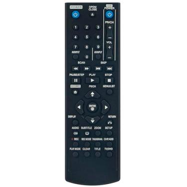 Imagem de AKB36160801 Controle remoto de substituição compatível com gravador de DVD LG DR385