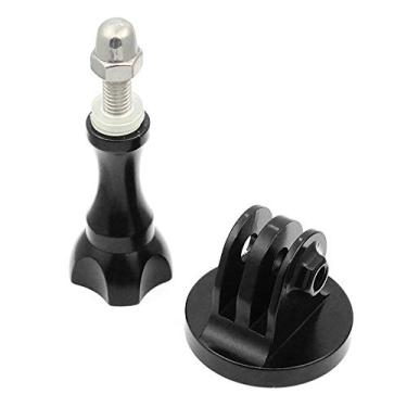 Imagem de Adaptador de montagem de tripé de alumínio acessórios de montagem de parafuso compatíveis com Insta360 One X3 X2 RS R Go 2, Gopro Hero 11 10 9 8 7 6 5 4 3+ Max Fusion, DJI OSMO Action 3 Camera