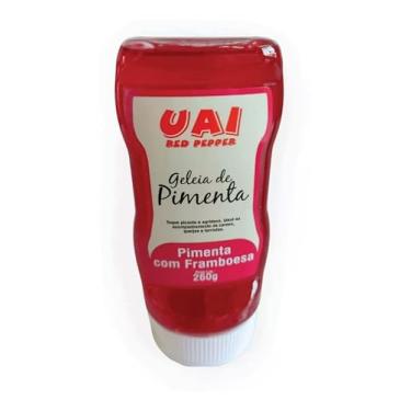 Imagem de Molho/Geleia de Pimenta 260g - Escolha seu Sabor Preferido! Sabor Intenso e Picante para Todos os Gostos | Ideal para Acompanhamentos e Petiscos (Pimenta com Framboesa)