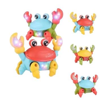 Imagem de Brinquedo Caranguejo Fujão com Luz, Som e Movimento Interativo e Educativo para Crianças