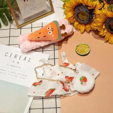 Imagem de Roupa para Paper Duck Lalafanfan | Kit Roupa e Acessório Lalafanfan Pato de Pelúcia Amarelo | Roupa Pato de Pelúcia (Conjunto 6)