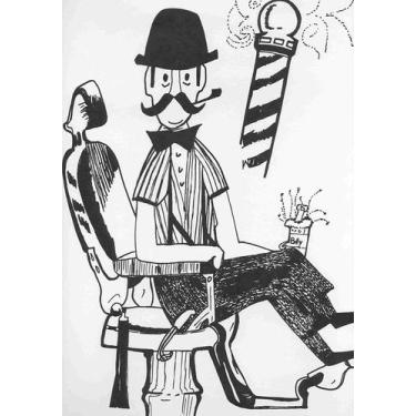 Imagem de Placas Decorativas Barbearia Barber Shop Cabelo Cabeleireiro Diversas 