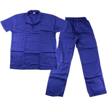 Imagem de Uniforme M/C Cj.Brim Koch.Azul. Gg - KOCH UNIFORMES