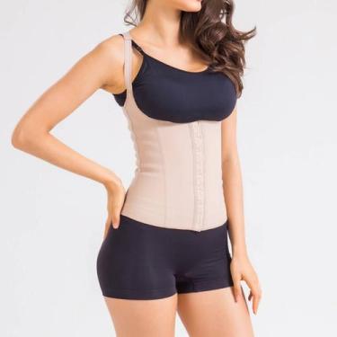Imagem de Corselet Cotton Esbelt - Chocolate - Tamanho PP