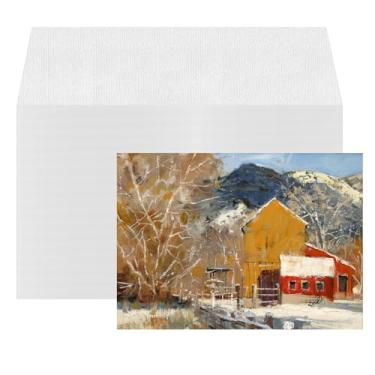 Imagem de ZAYOUAU 400 folhas de papel aquarela a granel, 15 x 23 cm, 300 g/m2, algodão, branco, prensa a frio, papel de pintura artística para crianças, iniciante da Academia, papel de desenho solto, aquarelas,