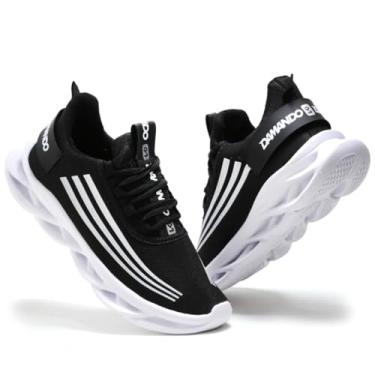 Imagem de Tenis Masculino Academia Esportivo Confortavel e Leve Caminhada Corrida DM Damando (PRETO, BR, Adulto, Numérico, 38)