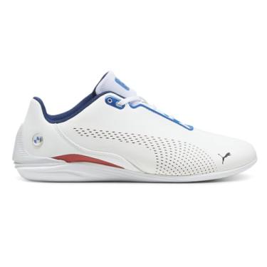 Imagem de PUMA BMW MMS Drift Cat Decima Tênis masculino, Branco-profissional, azul e vermelho, 42