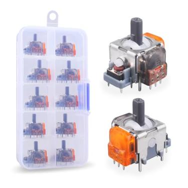 Imagem de VGBUS Qualitied TMR Electromagnetic Hall Effect Joystick Replacement for Xbox/PS5/PS4/Switch Pro-10 Packs (TMR PS4)