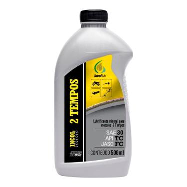 Imagem de Óleo Lubrificante Mineral para Motores 2 Tempos à Gasolina 500ml - Incollub DT-30