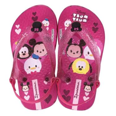 Imagem de Chinelo Elástico Minnie Joy Casual Conforto Ipanema Kids