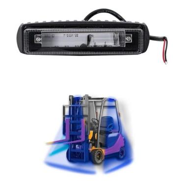 Imagem de Farol Barra Led Blue Zone 20w Empilhadeira Universal - BRIWAX