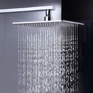 Imagem de Ducha quadrada gourmet 20 x 20 - não eletrico - cromada - mg48 - MG ME