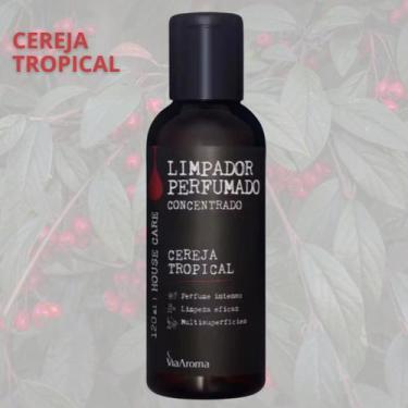 Imagem de Limpador Perfumado Concentrado Via Aroma 120ml, CREJA TROPICAL 120ML