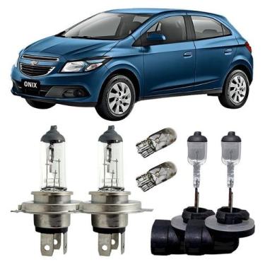 Imagem de Onix Todos Foco Simples Lâmpadas Kit Halógenas Original T10 - Autovex 