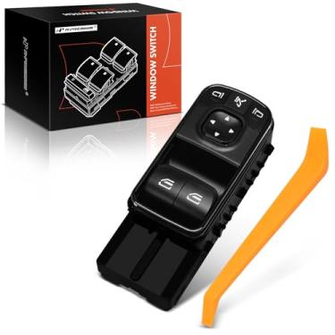 Imagem de A-Premium Substituição do interruptor de janela para Mercedes-Benz Sprinter 2500/3500/3500Xd 2019-2024 Sprinter 1500 2019-2023, dianteiro esquerdo, sem bisel