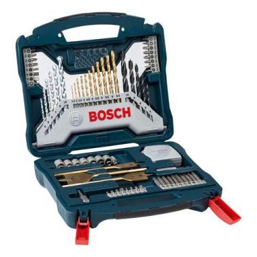 Imagem de Kit Pontas e Brocas Titanio X-Line 70 Un - Bosch