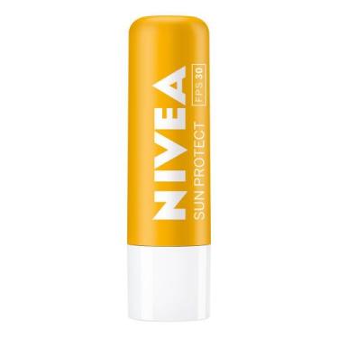 Imagem de Protetor Labial 30 FPS Nivea Sun Lip Care - Hidratante com Vitamina E