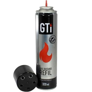 Imagem de Refil Gti Gás Butano Maçarico Fogão Isqueiro 320ml