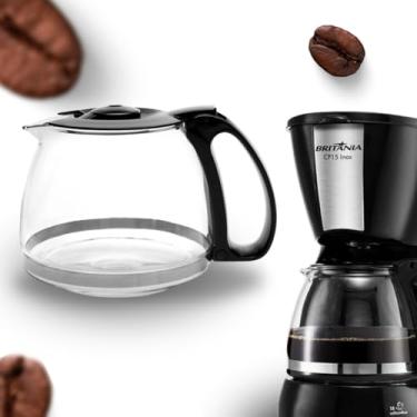 Imagem de Jarra de Vidro Copo Para Cafeteira Britânia Cp15 / Cp 15 Inox Café