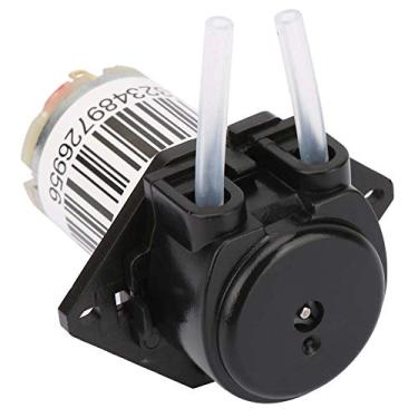Imagem de Miniatura Silent Peristaltic Pump Self Priming Bomba para Análise Bioquímica Experimental 6V DC (6V comprimido preto)