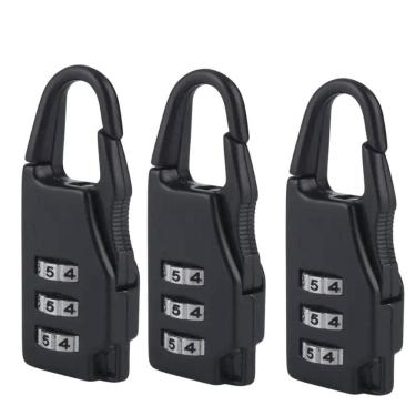 Imagem de Cadeado Com Segredo Segurança Mala De Viagem Mochila Bolsa