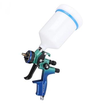 Imagem de Pulverizador de Tinta, Pistola de Pulverização de HVLP Com Bico de 1,3 Mm, Copo de 600 Ml, Pistola de Tinta Spray para Pintura Doméstica, Móveis, Paredes, Armários, Carros, Cerca
