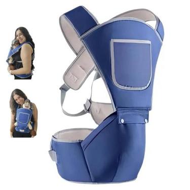 Imagem de Canguru Carregador Bebe Criança Alça Ajustavel Macio Acolchoada Ergono